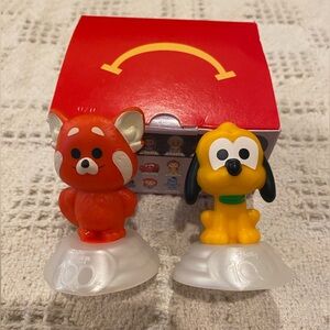 2023 McDonald’s Disney 100 year Anniversary Celebration, Pluto/Red Panda w/ Box